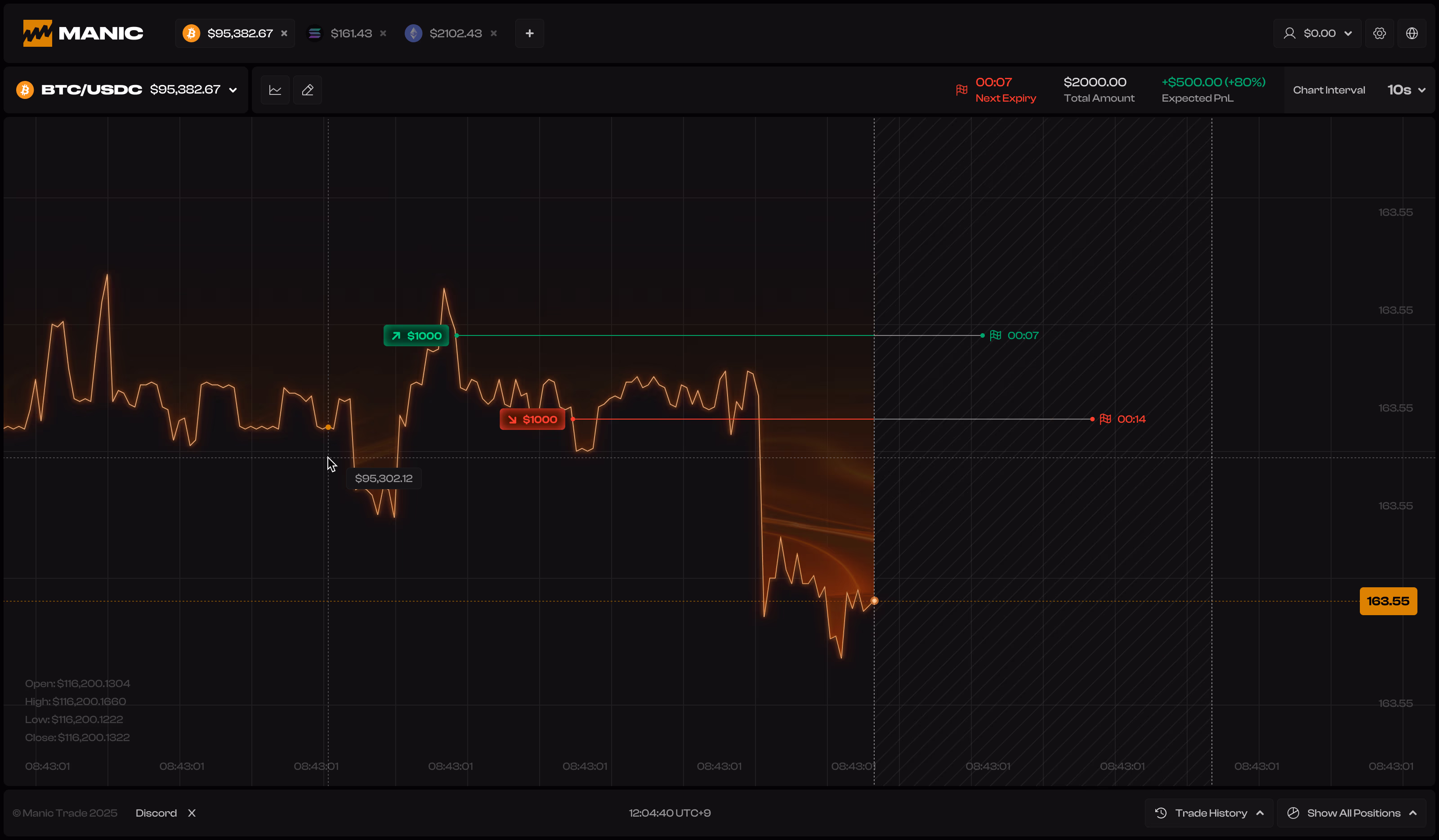 Manic Trade Desktop NO PRESSURE